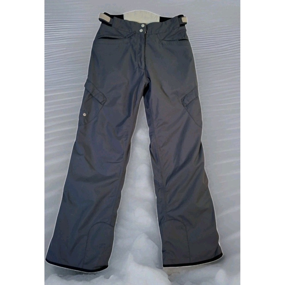 Rossignol Snow Pants Women's Small Black Shell Snowboard Snow Pockets